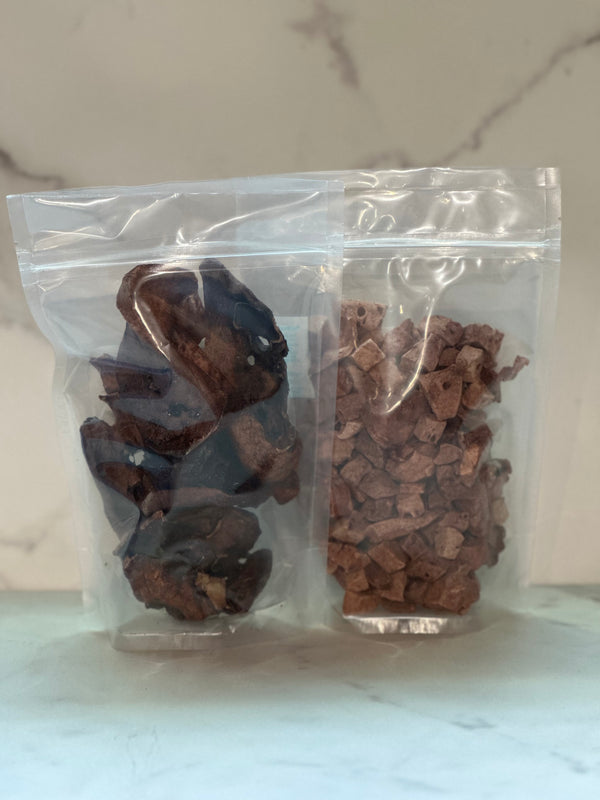 Bison Lung Training Bites - Freeze Dried