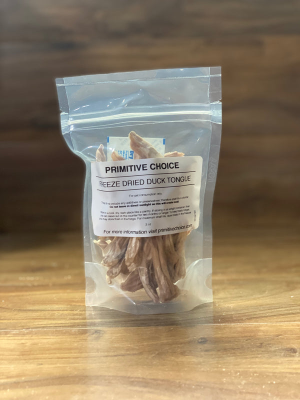 Lengua de pato - liofilizada