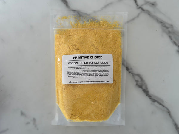 Turkey Egg Powder - Freeze Dried