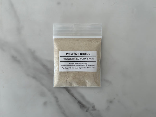 Pork Brain Powder Sample - Freeze Dried