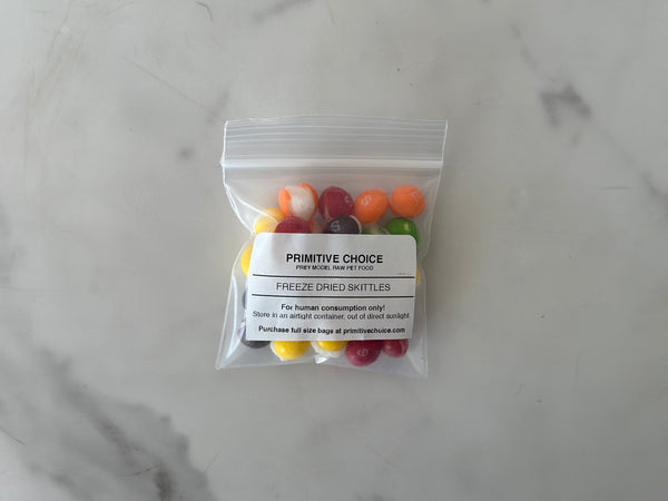 Skittles Sample - Freeze Dried