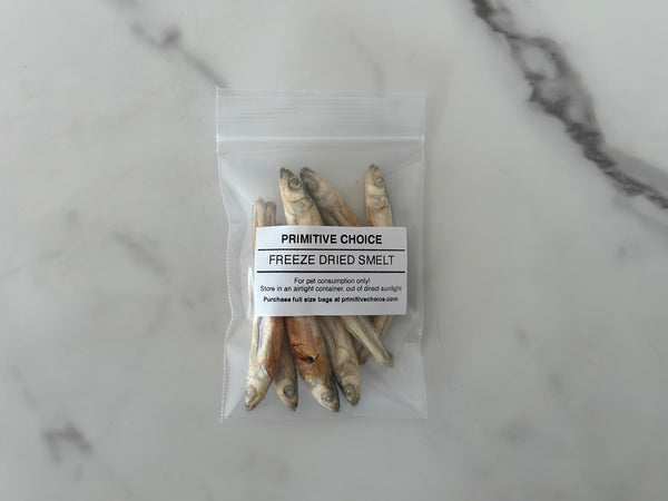 Smelt Sample - Freeze Dried