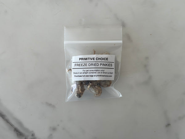 Pinkies Sample - Freeze Dried